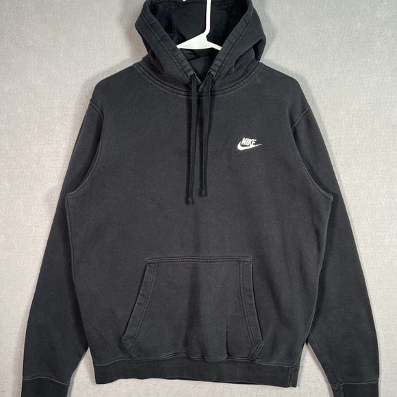 Nike Black Athletic Sweatshirt Hoodie Sz Small - Picture 5 of 6